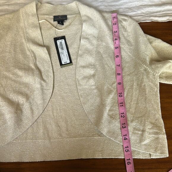 Worthington Gold Ore Lurex Sz L NWT - Picture 9 of 10